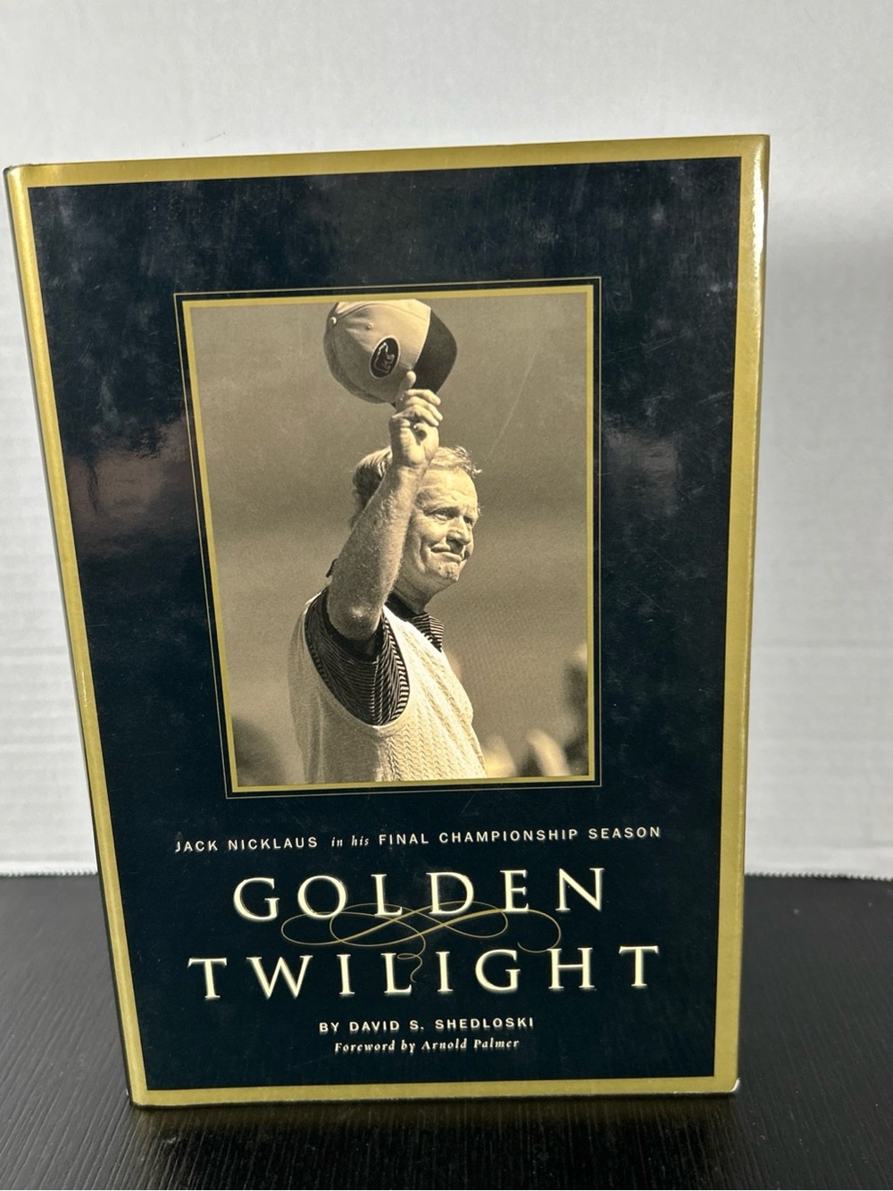 Golden Twilight Hardcover Coffee Table Book — Black & Gold